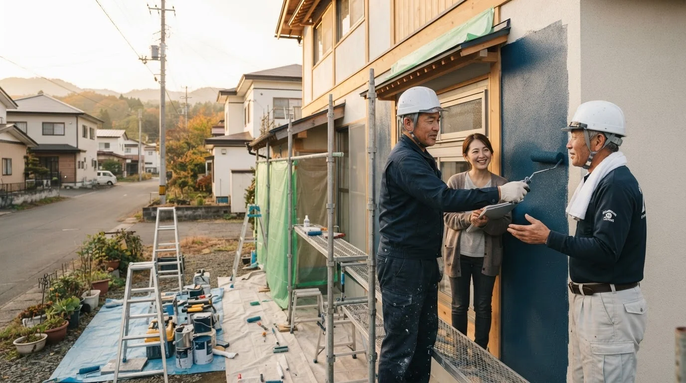 外壁塗装のご相談をお聞かせください
